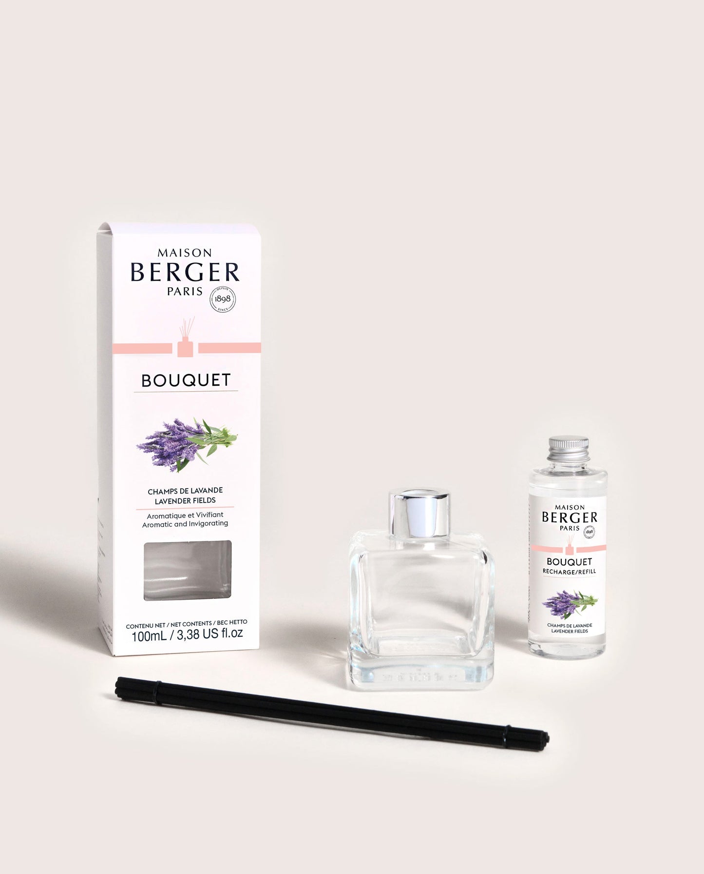 Lavender Fields Cube Reed Diffuser