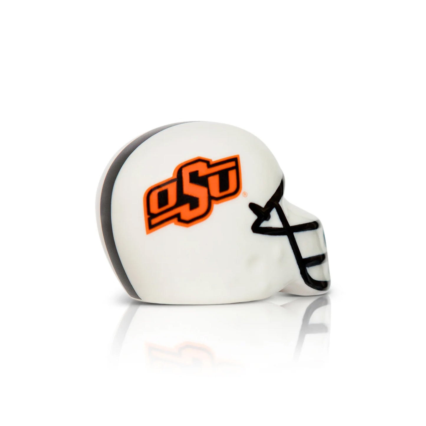 Nora Fleming Mini - Oklahoma State University Helmet
