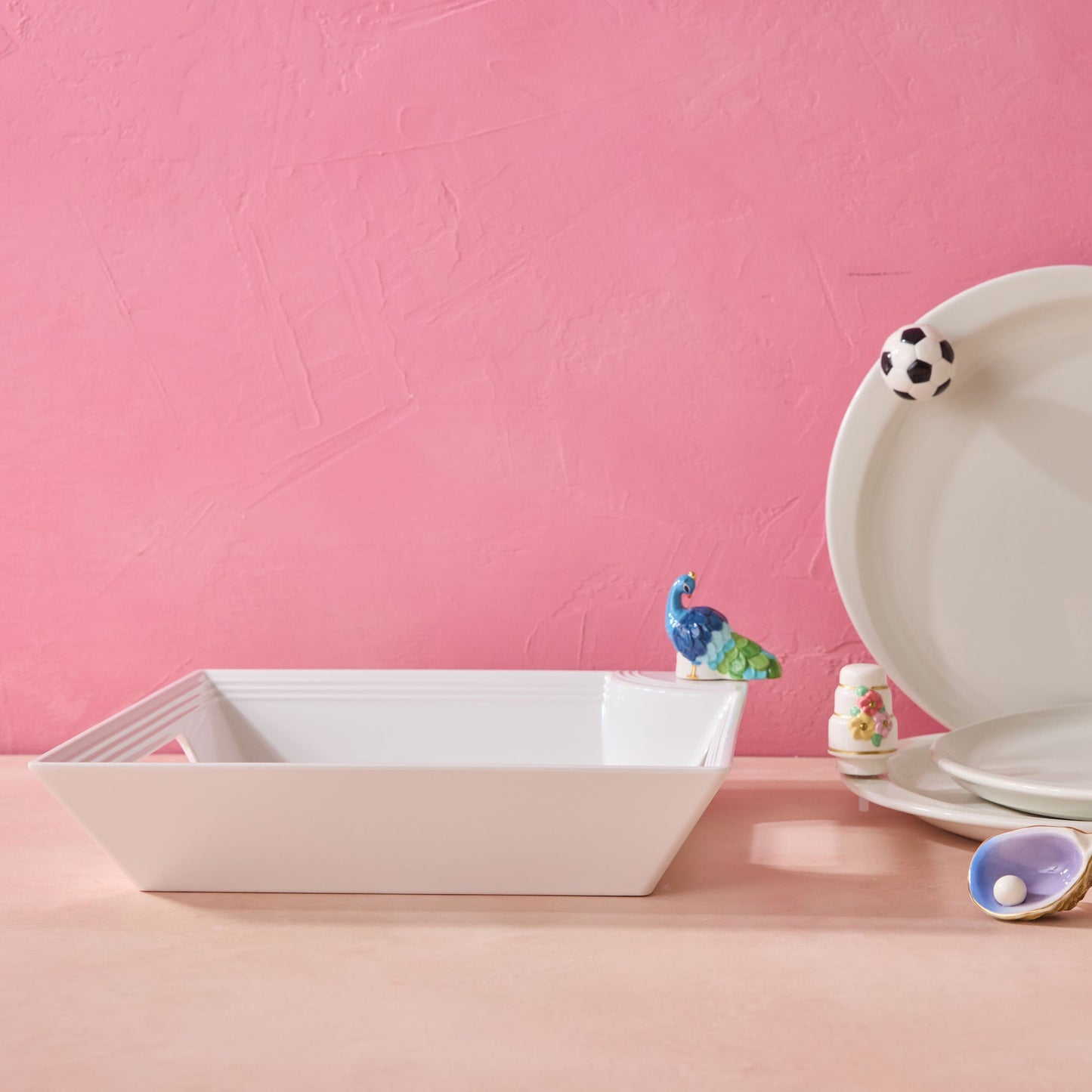 Serving Tray Pinstripes