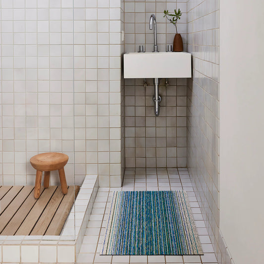 Fade Stripe Shag Mat