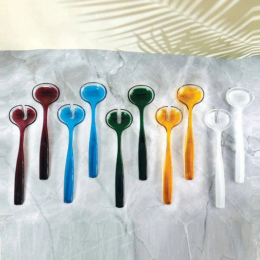 Salad Servers Dolcevita Turq