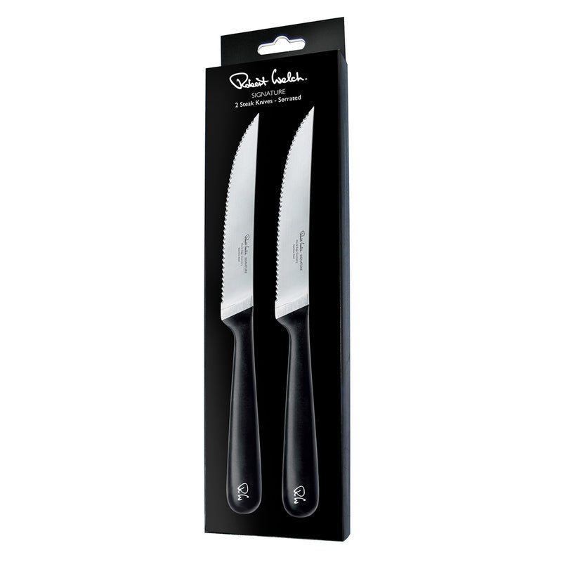 Signature Serrated Steak Knives x 2