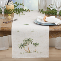Palm Tree Runner - Natural