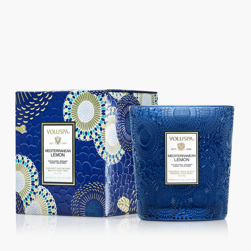 Voluspa Candle 9 oz Mediterranean Lemon