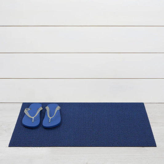 Doormat Solid Shag Indigo