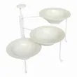 "RETIRED" Triple Tier Round Stand