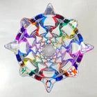 Venetian Glass Ribbon Vase