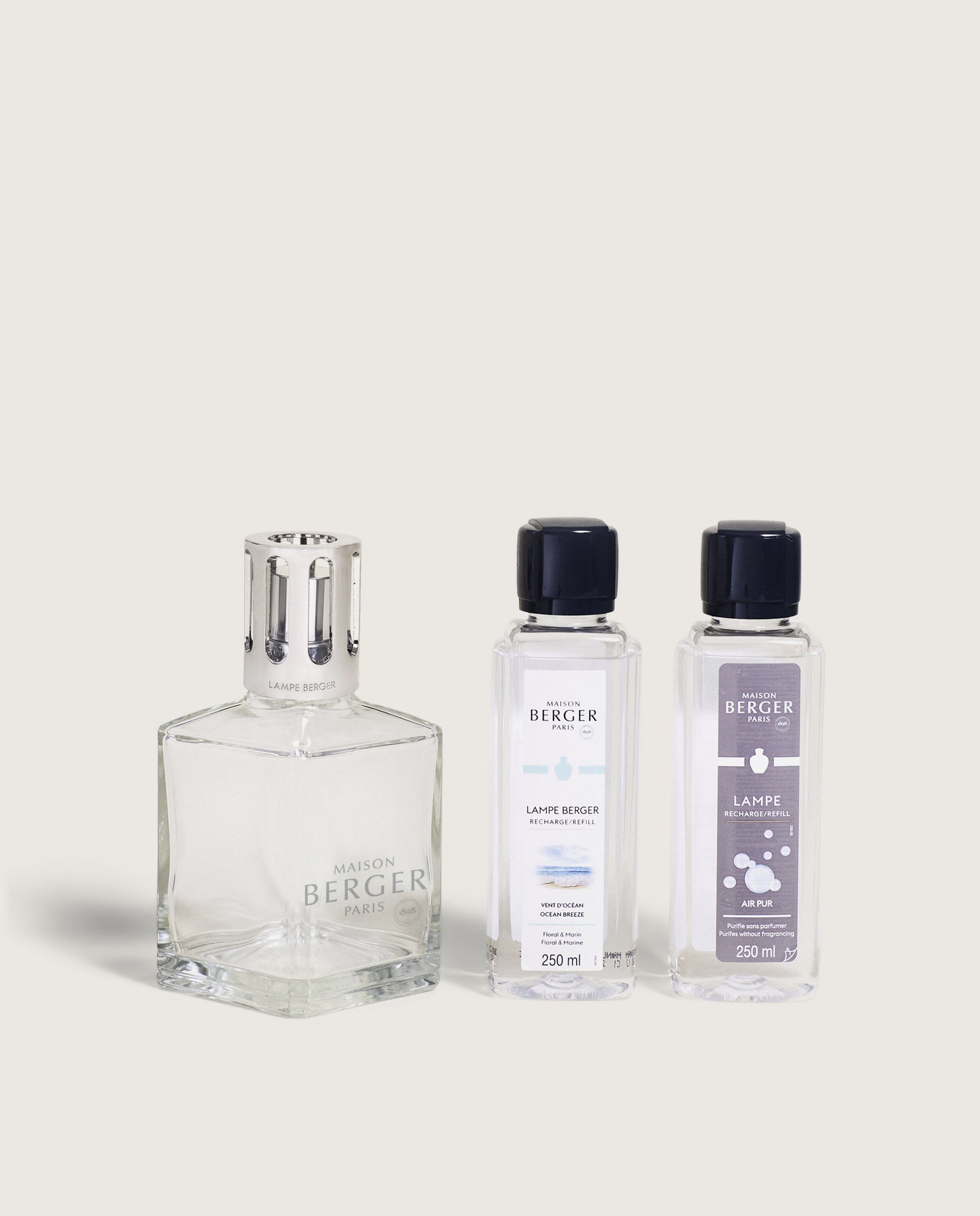 Essential Square Lamp Ritual Starter Kit with Air Pur So Neutral + Ocean Breeze (updated with logo)