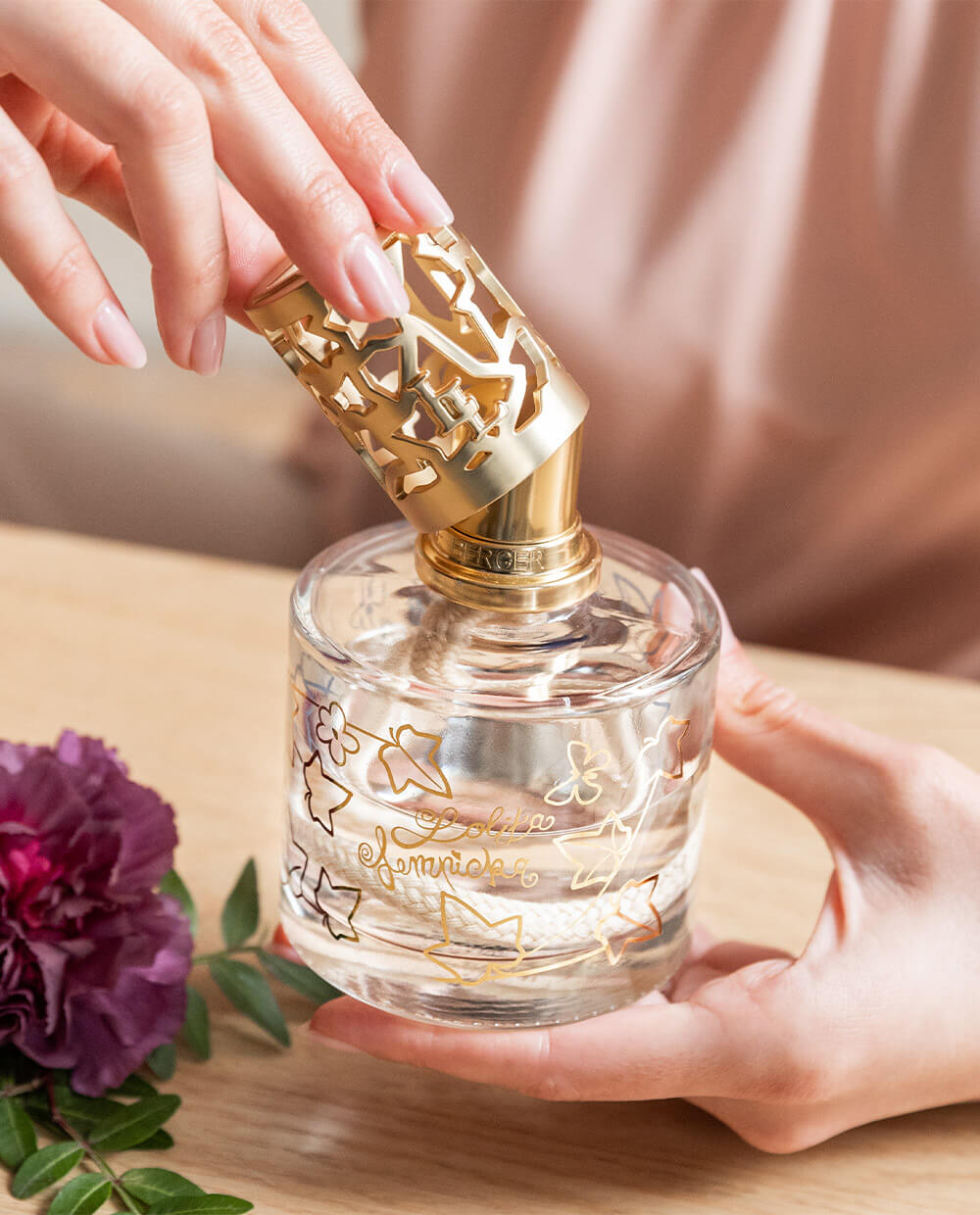 Lolita Lempicka Lamp Gift Set—Clear