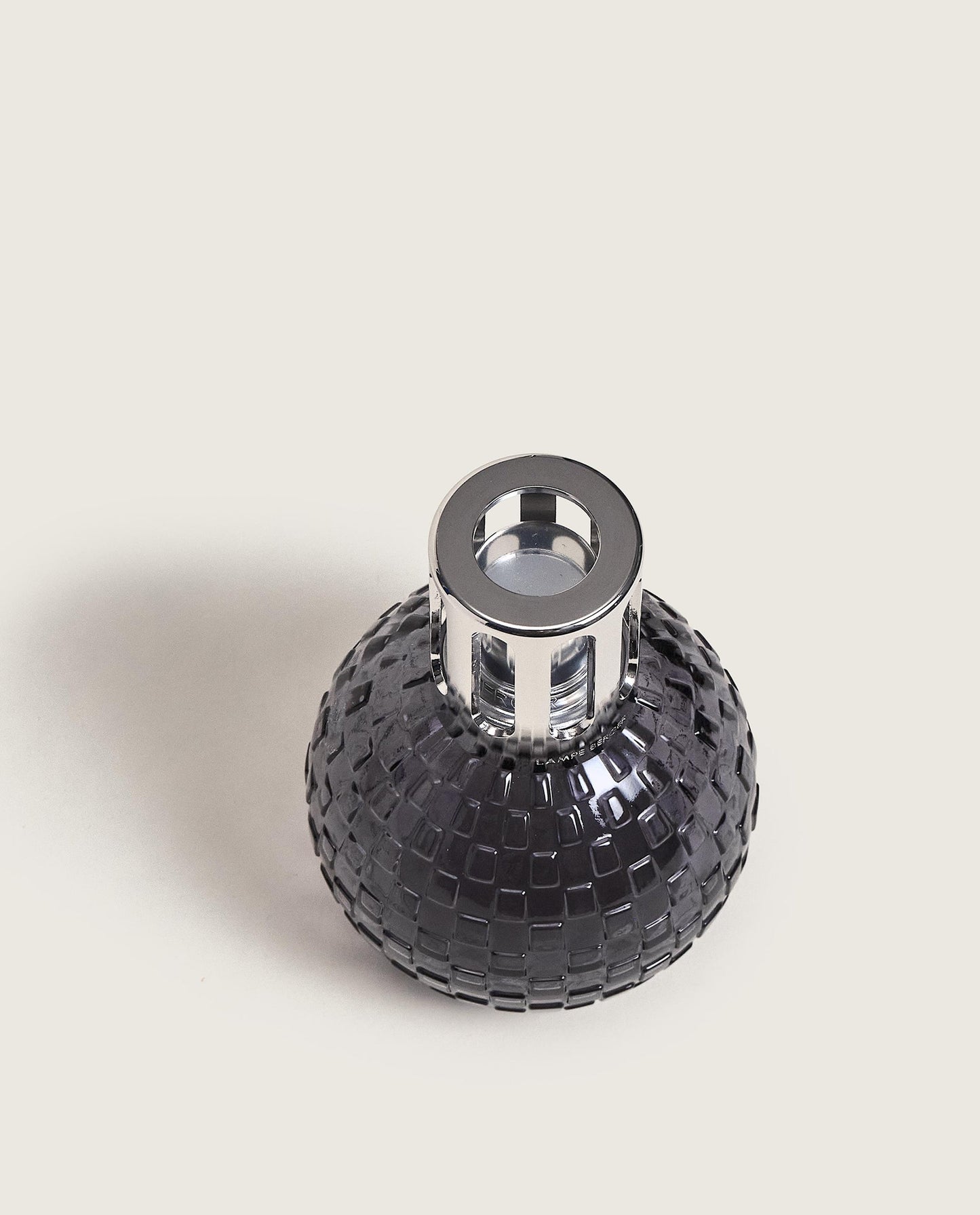 Disco Grey Fragrance Lamp Gift Set with Pure White Tea