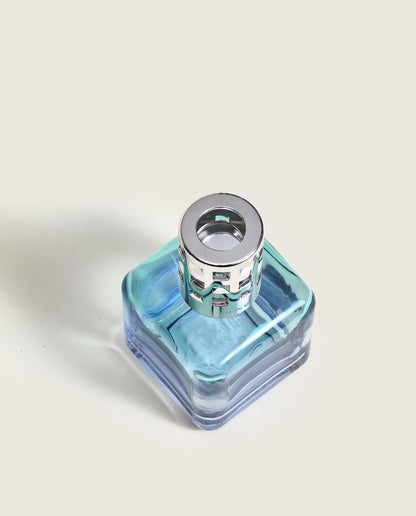Glaçon Turquoise-Blue Gradient Lamp Gift Set with Air Pur