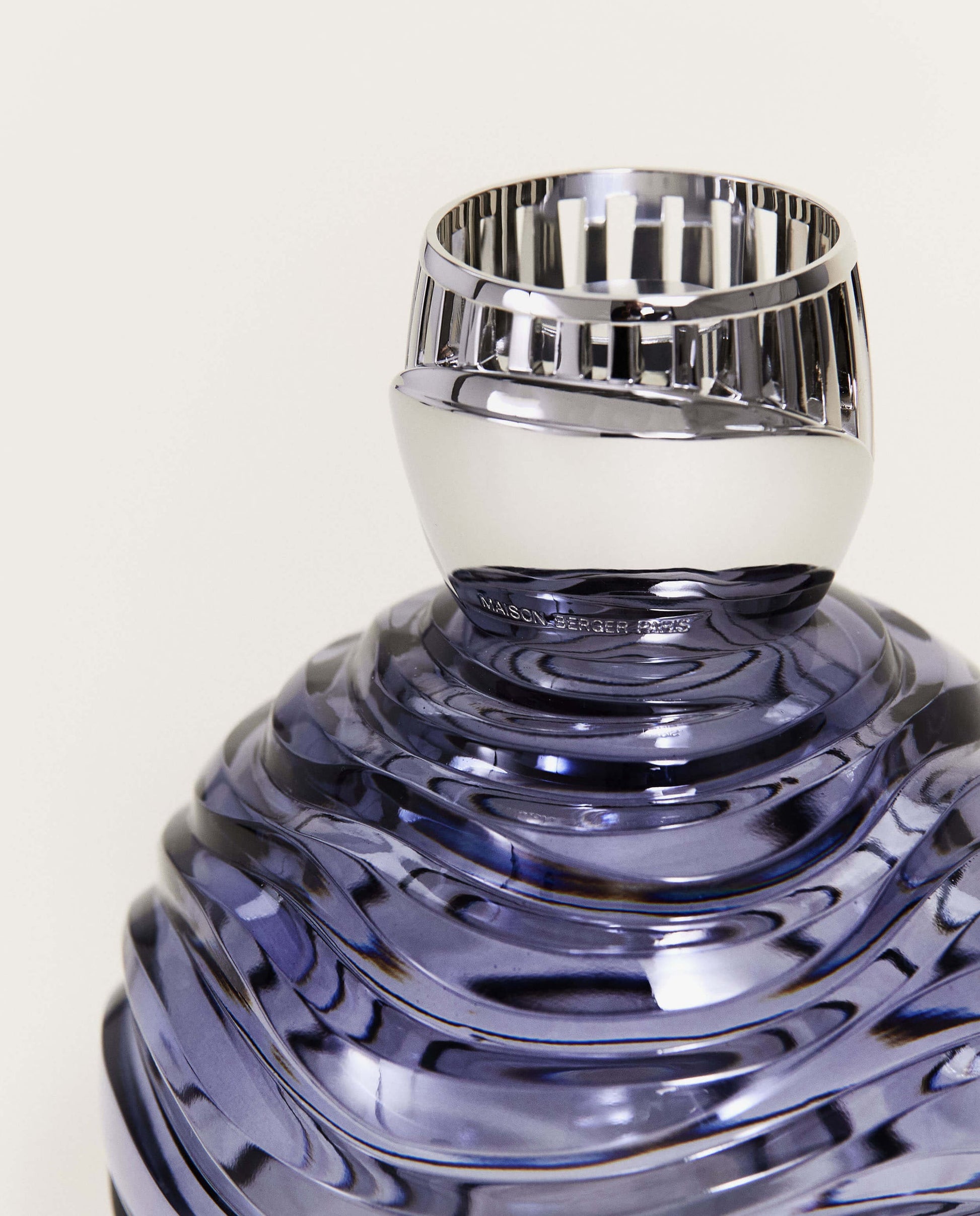 Art Edition Crystal Globe Lamp—Grey