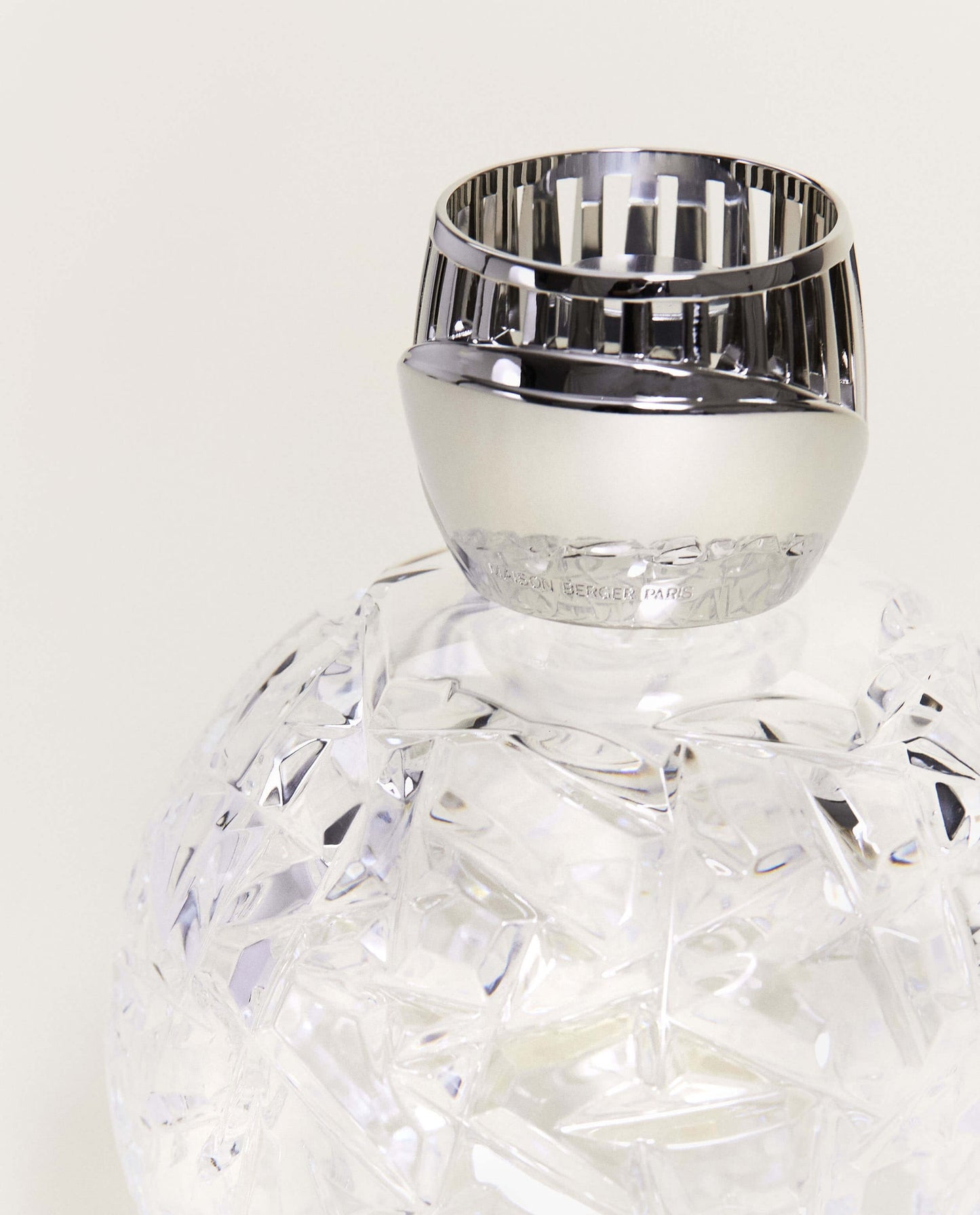Art Edition Crystal Globe Lamp—Clear