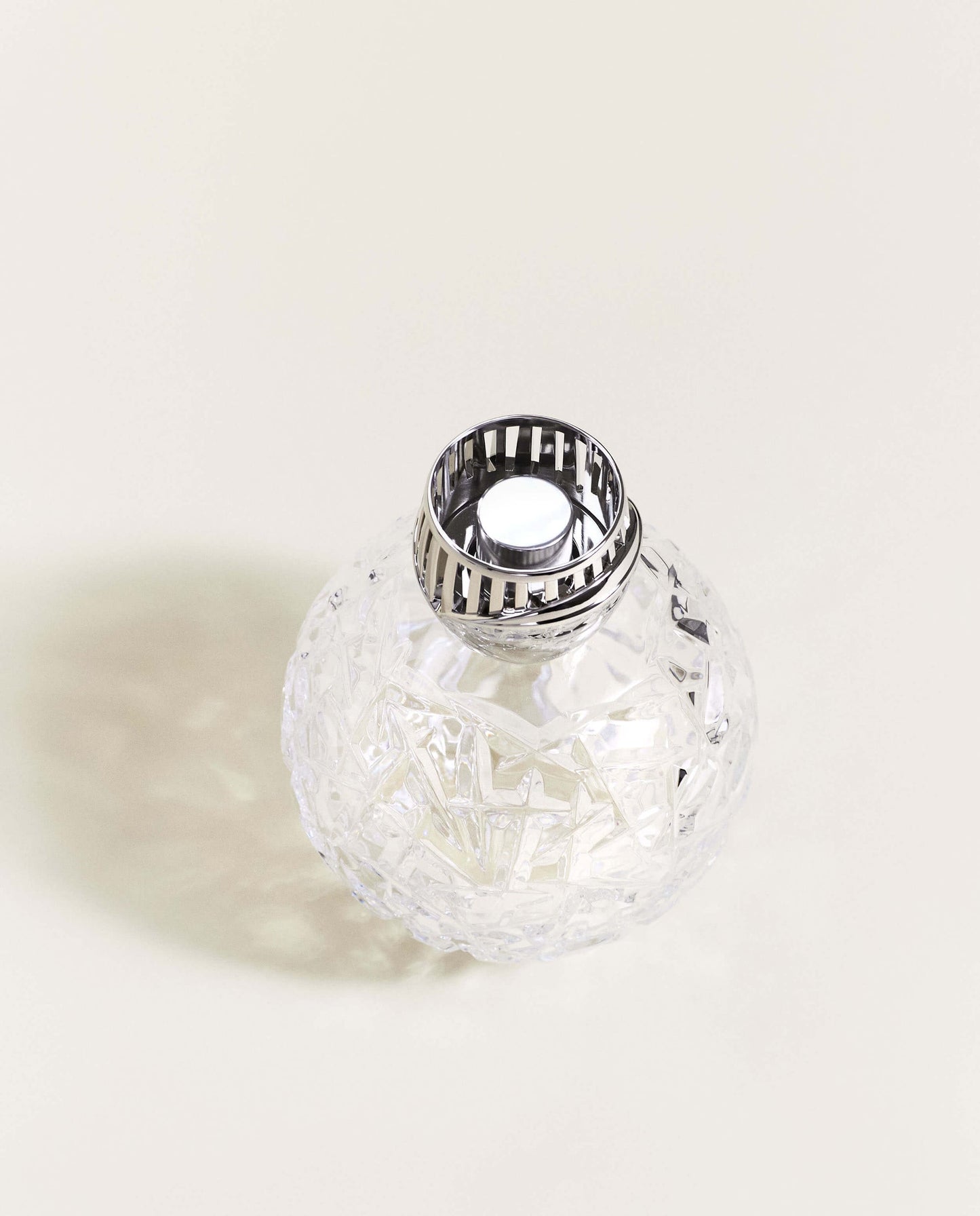 Art Edition Crystal Globe Lamp—Clear
