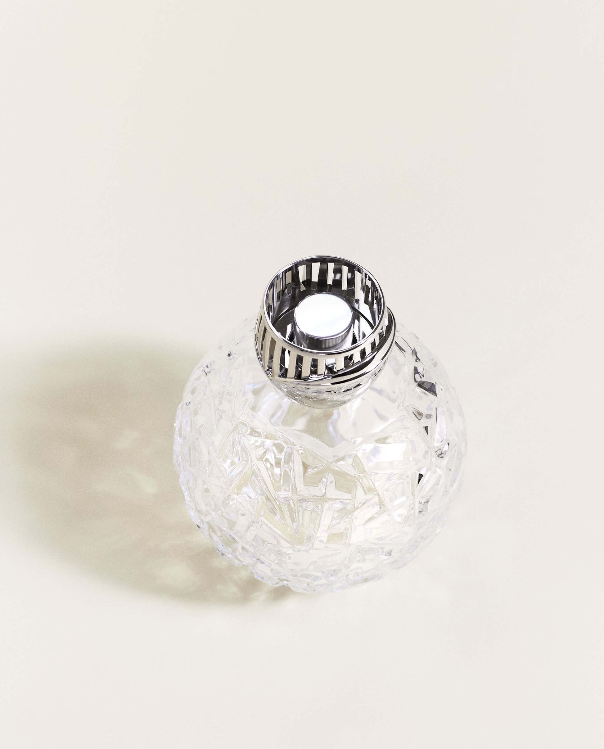 Art Edition Crystal Globe Lamp—Clear