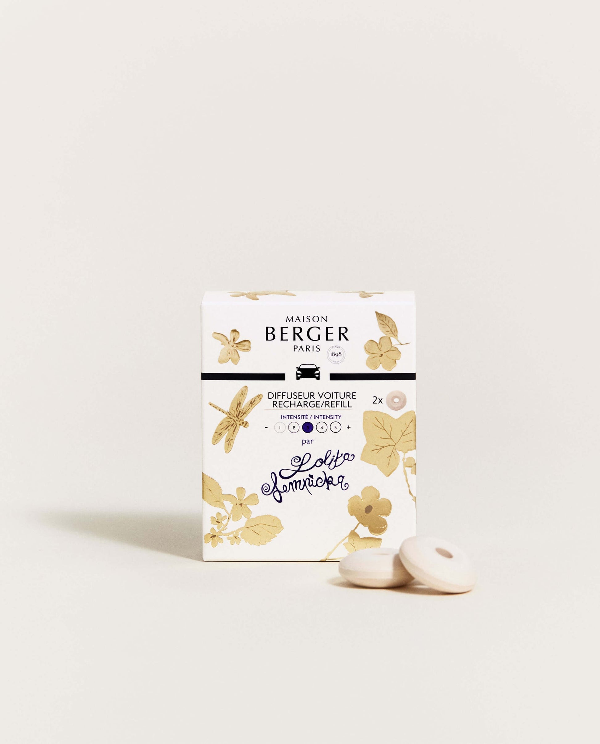 Set of 2 Lolita Lempicka Car Diffuser Refill