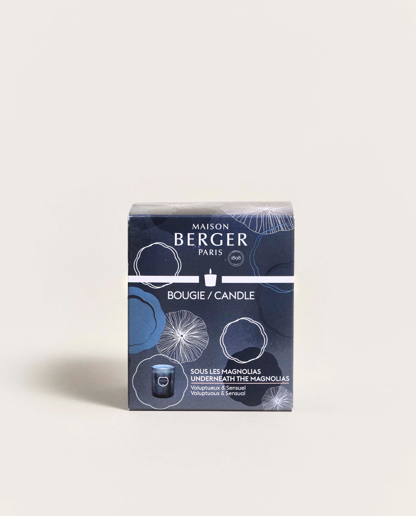 Underneath the Magnolias Candle—Midnight Blue