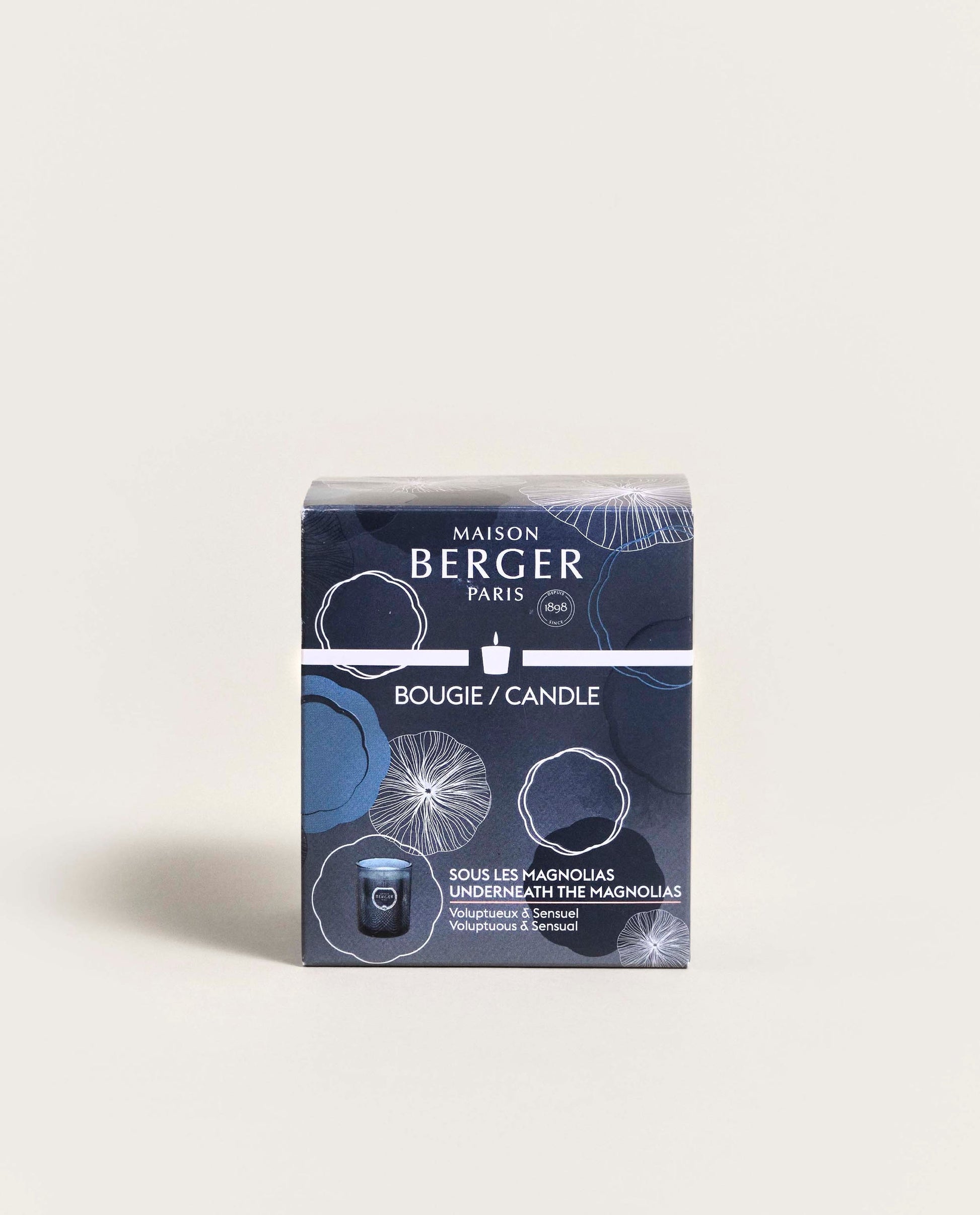 Underneath the Magnolias Candle—Midnight Blue