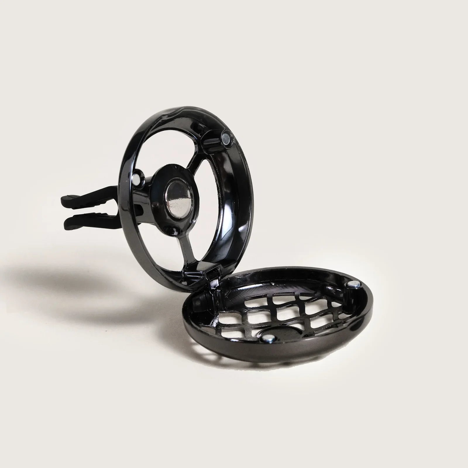 Resonance Car Diffuser Vent Clip—Gun Metal