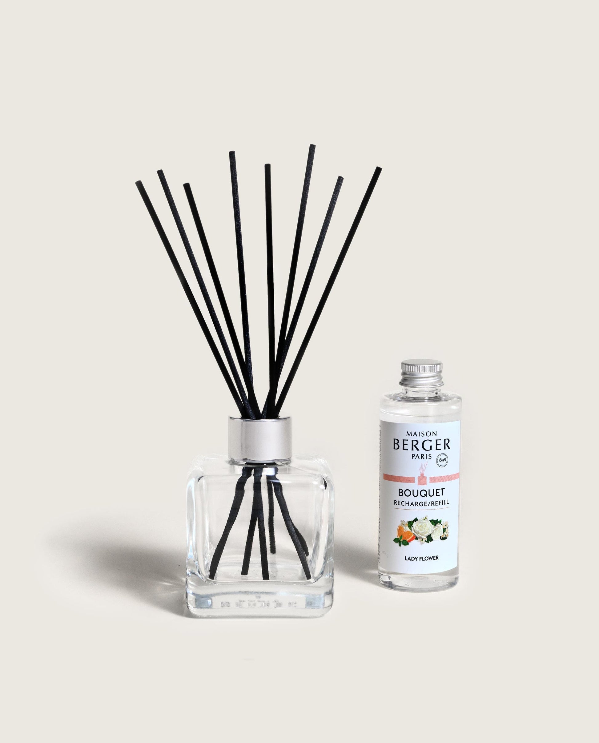 Lady Flower Cube Reed Diffuser