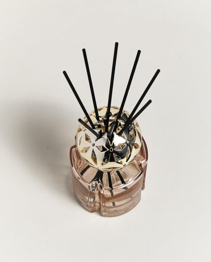 Pomelis Beige Reed Diffuser Gift Set with Vanilla Magnificence