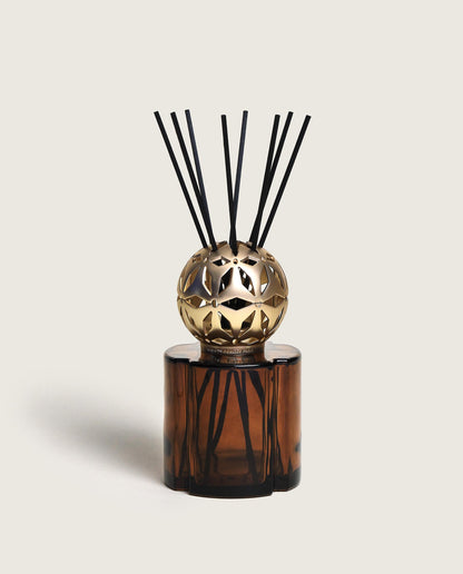 Pomelis Chocolate Reed Diffuser Gift Set with Vanilla Magnificence