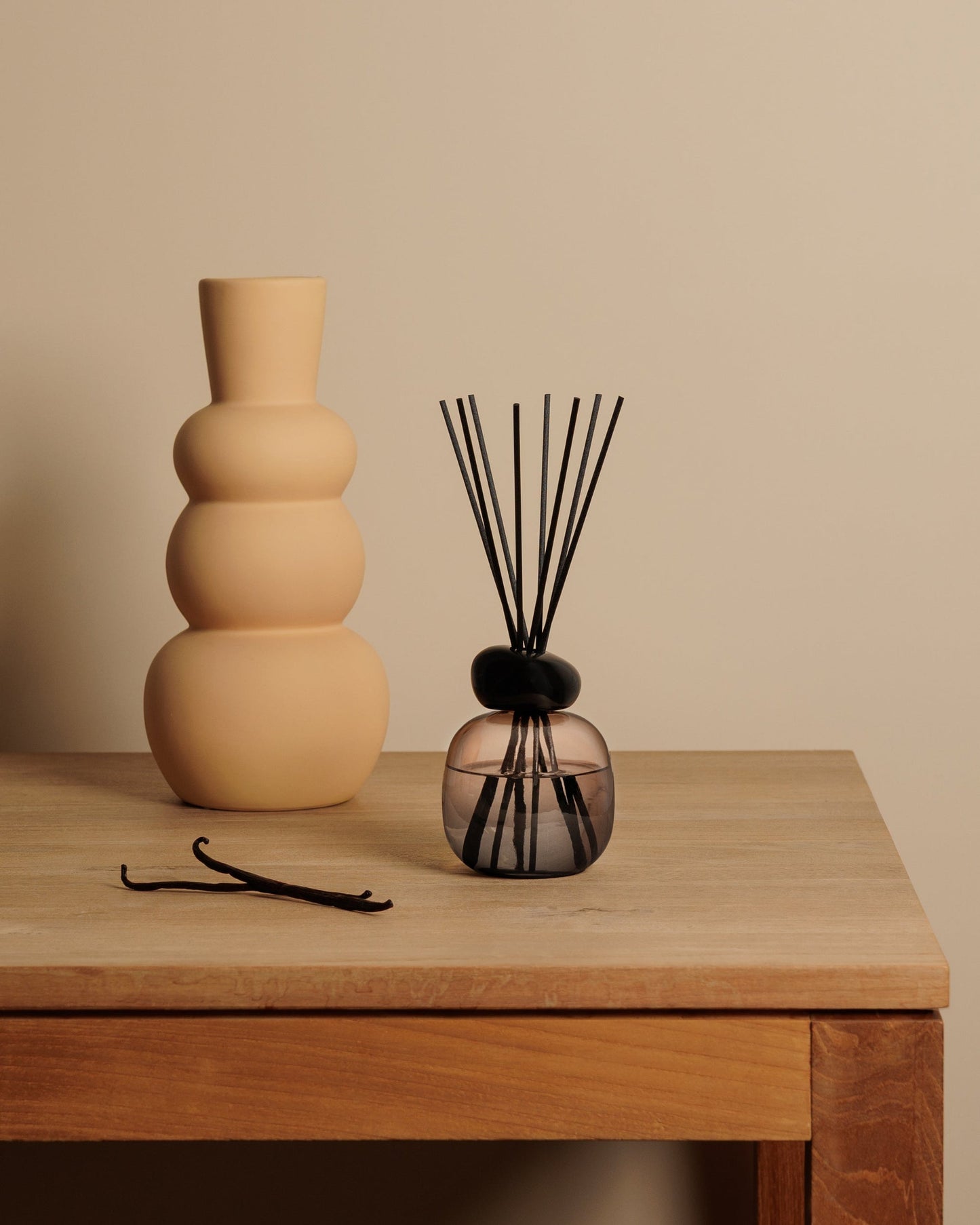 Mineral Sienna-Noire Ombré/Black Reed Diffuser Gift Set with Vanilla Magnificence