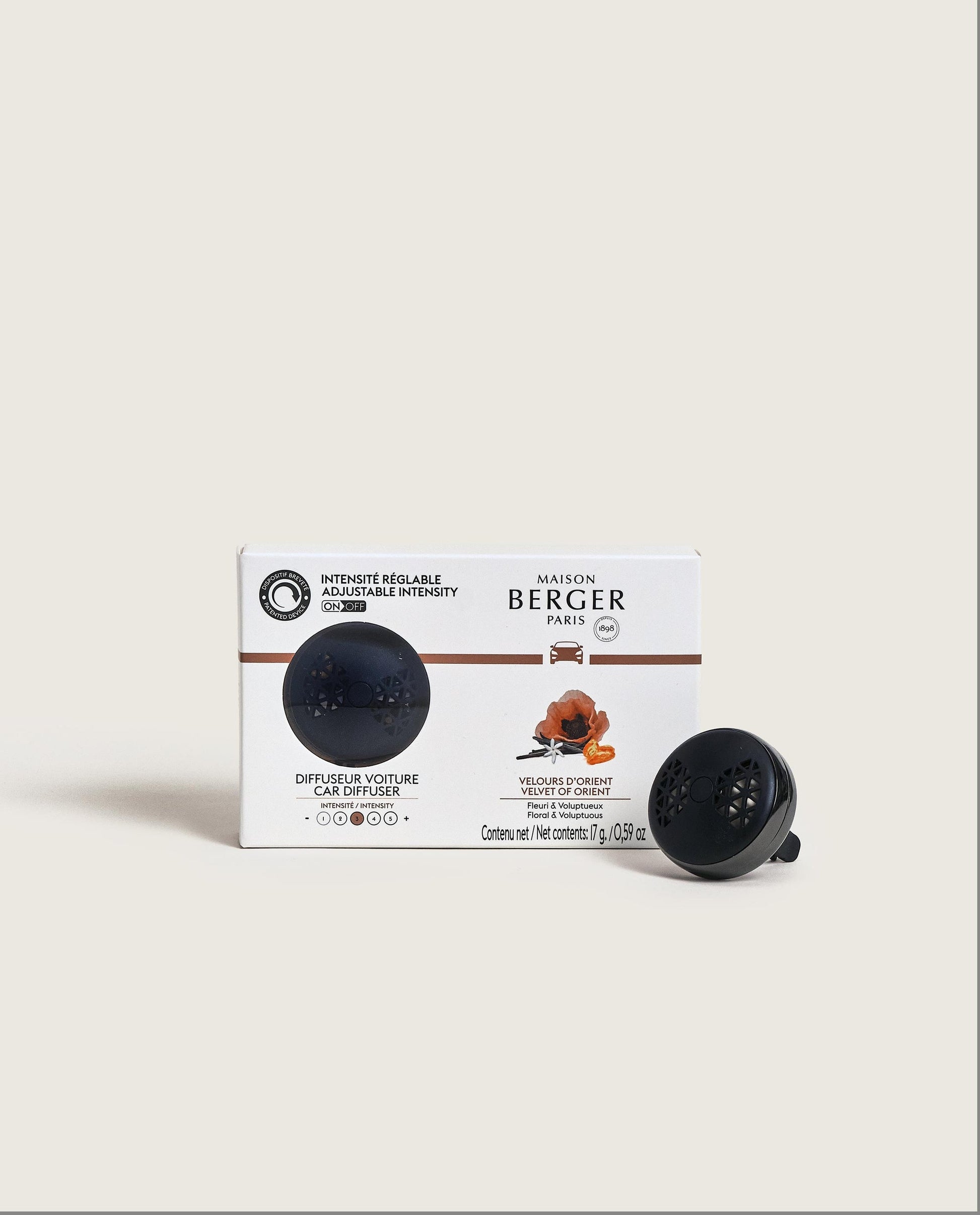 Smart Car Diffuser Kit with Velvet of Orient