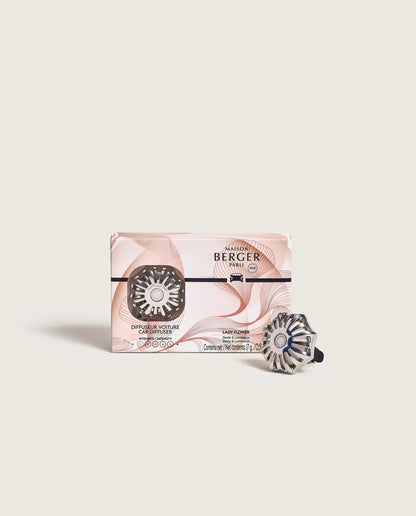 Corali Car Diffuser Kit with Lady Flower