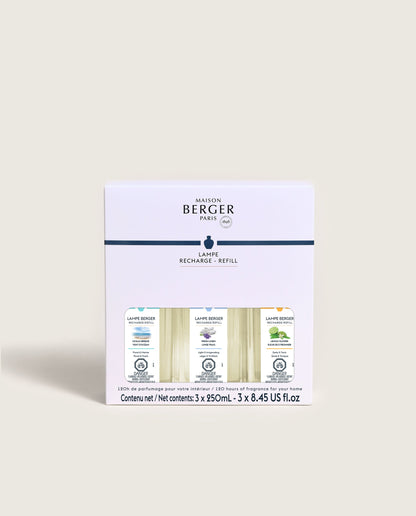 Fresh Fragrance Lamp Refill Trio Pack