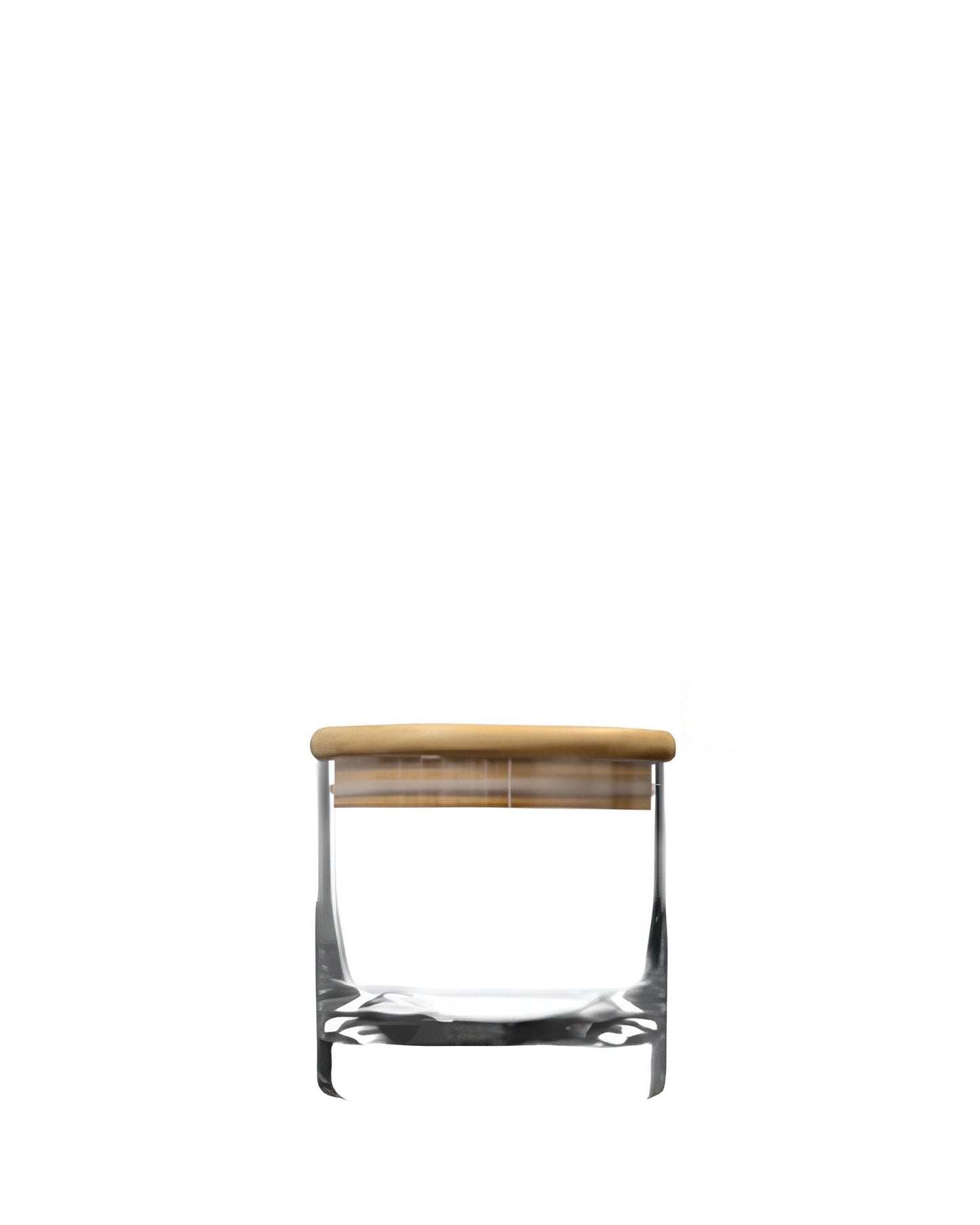 Cayman Mini 6" Bartop Canister w/ Bamboo Top