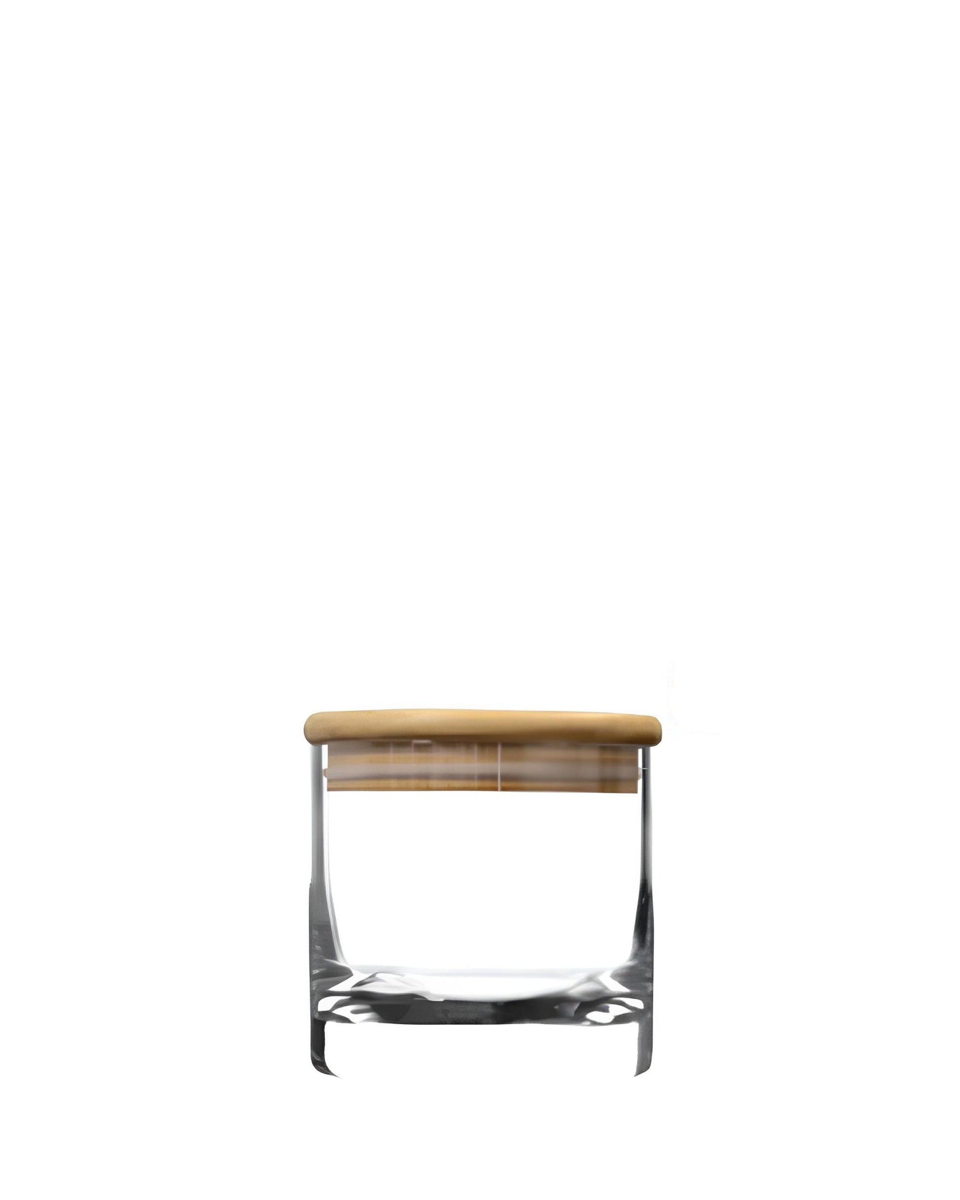 Cayman Mini 6" Bartop Canister w/ Bamboo Top