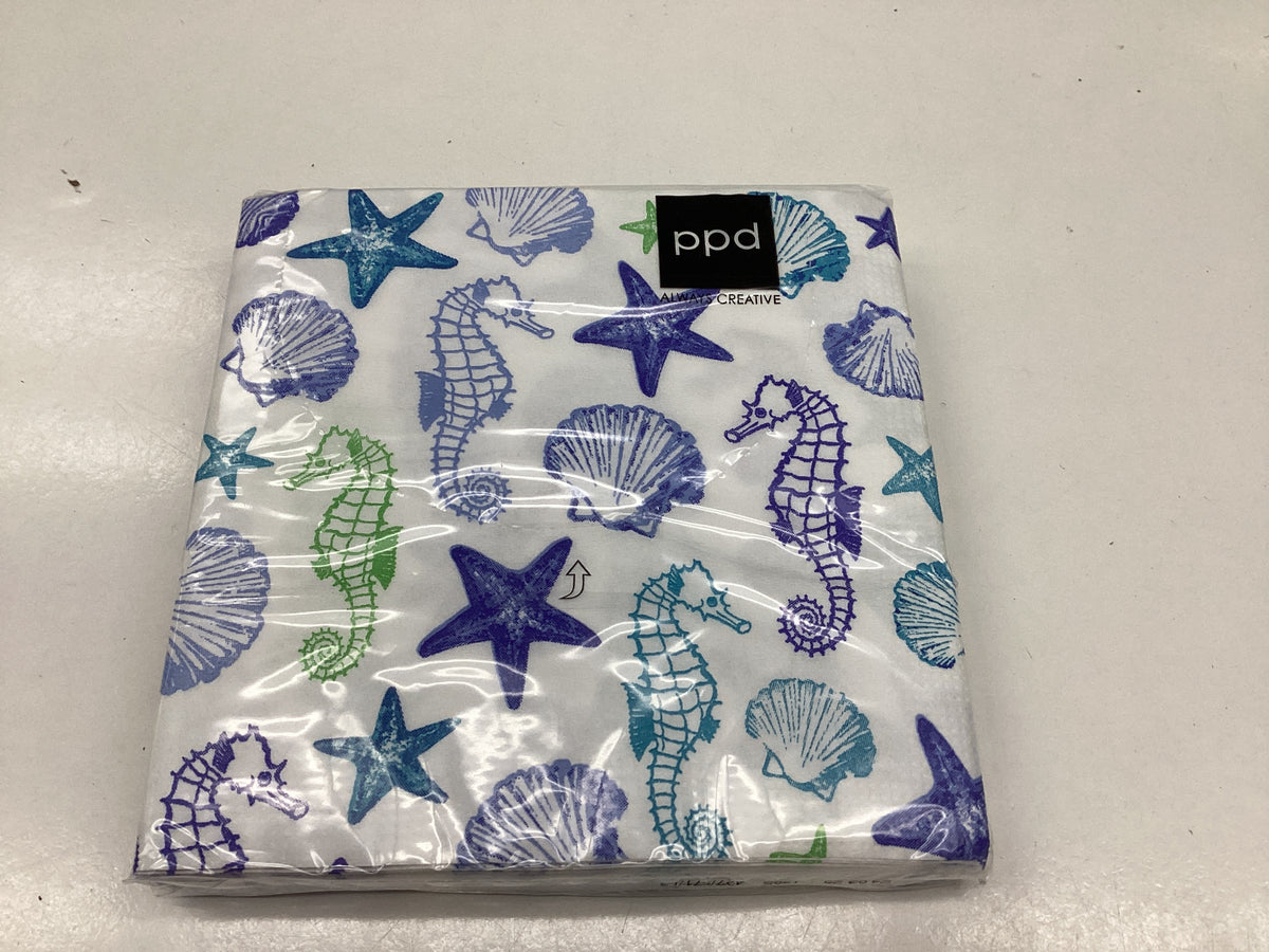 Aquarelle Seaside Cocktail NapkinNapkin