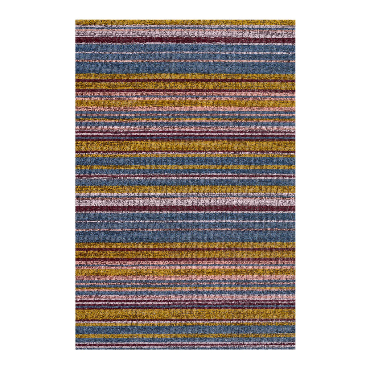 Echo Stripe Shag Mat