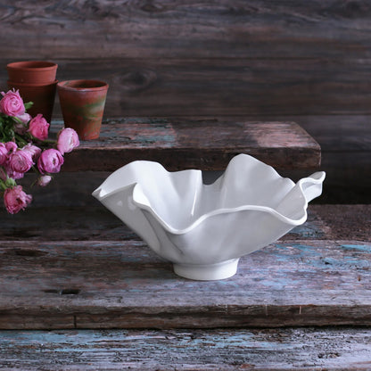 VIDA Bloom Wine Bucket / Bowl (White)