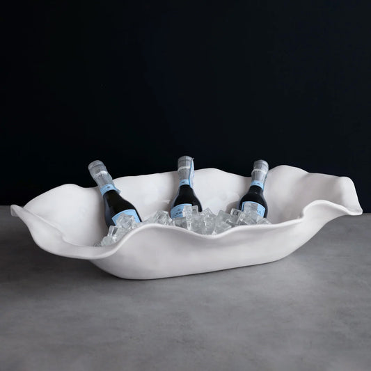 VIDA Havana XL Oval Centerpiece (White)