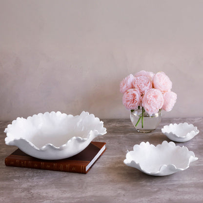 VIDA Colette Large Bowl (White)