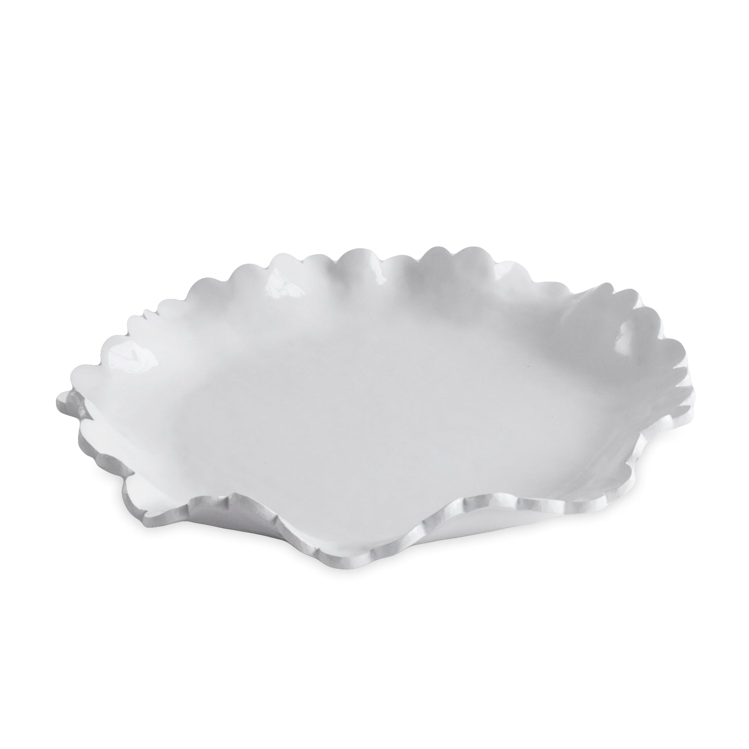 VIDA Colette Large Round Platter (White)