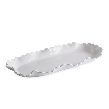 VIDA Colette Large Oblong Platter (White)