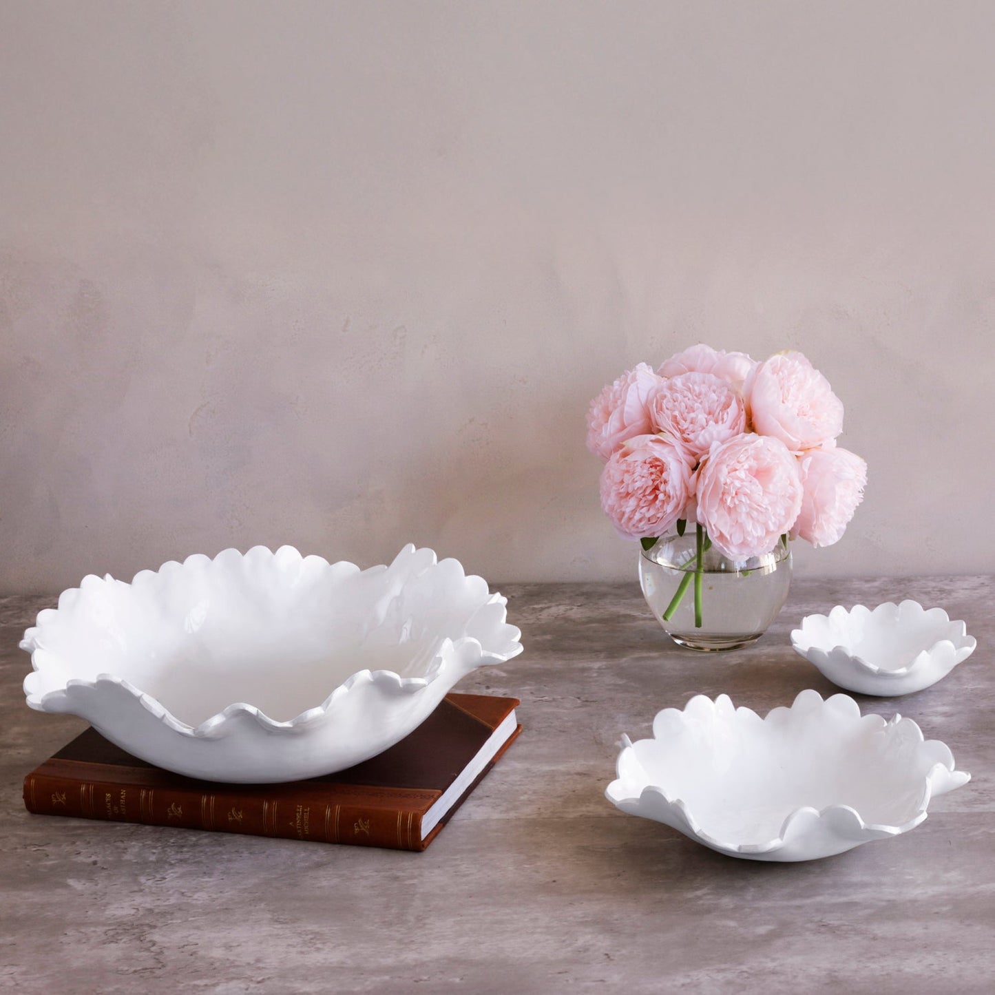 VIDA Colette Mini Bowls Set of 4 (White)