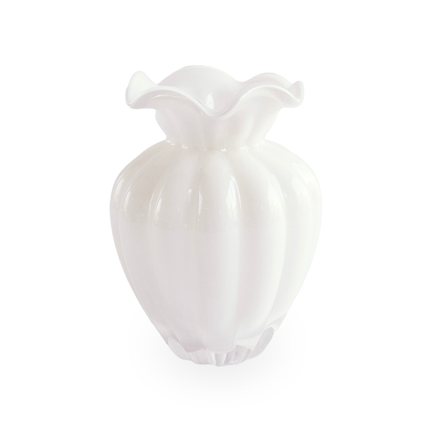 GLASS Vento Medium Vase (Cream)