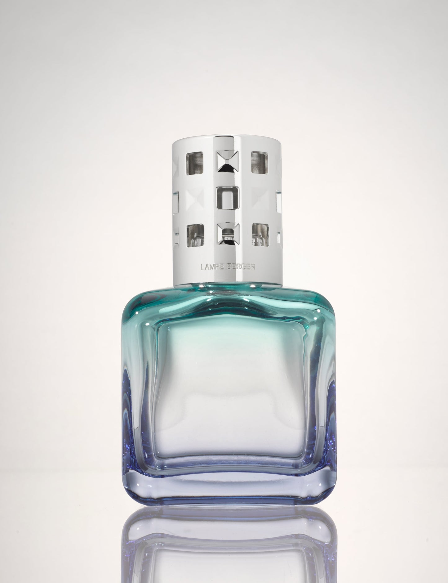Glaçon Turquoise-Blue Gradient Lamp Gift Set with Air Pur