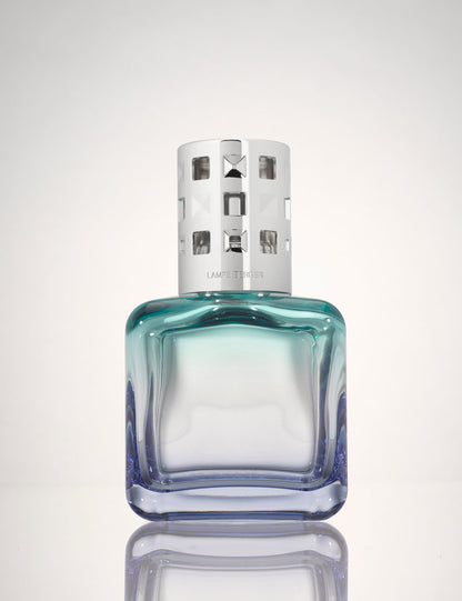 Glaçon Turquoise-Blue Gradient Lamp Gift Set with Air Pur