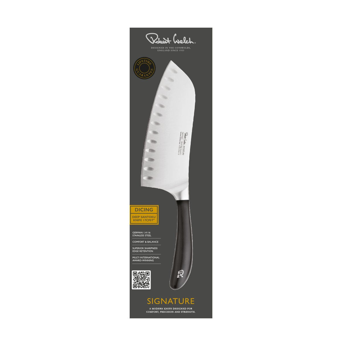 Signature 7" Deep Santoku Knife