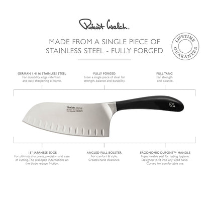 Signature 7" Deep Santoku Knife