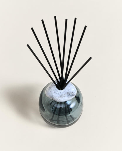 Mineral Blue/White Reed Diffuser Gift Set with Pure White Tea