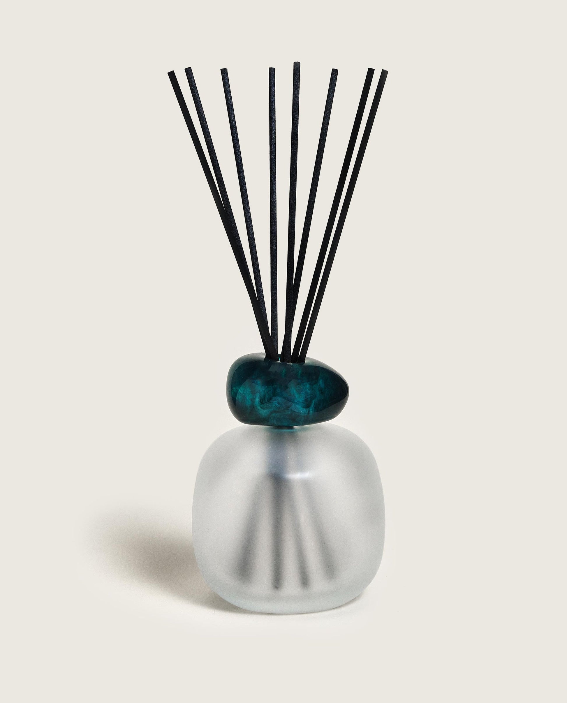 Mineral Frosted/Emerald Reed Diffuser Gift Set with Bleu Séduction