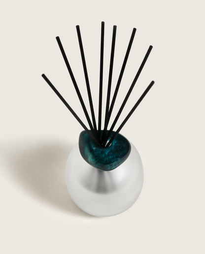 Mineral Frosted/Emerald Reed Diffuser Gift Set with Bleu Séduction
