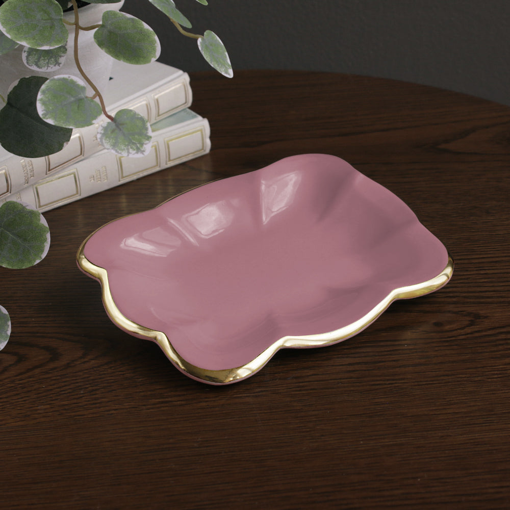 FINAL SALE -  ENCANTO Devon Small Tray (Pink)