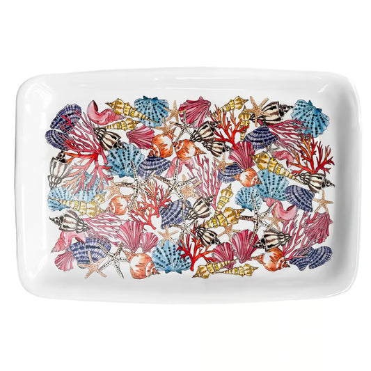 Carry All Tray Seashells